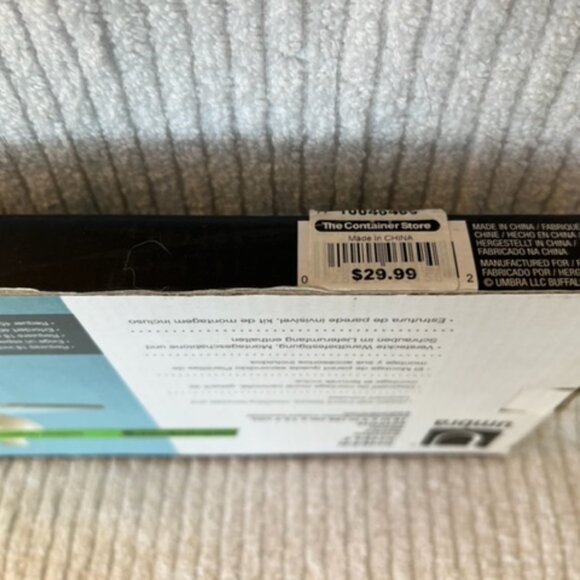 Umbra from the Container Store glass wall shelf - Picture 3 of 5